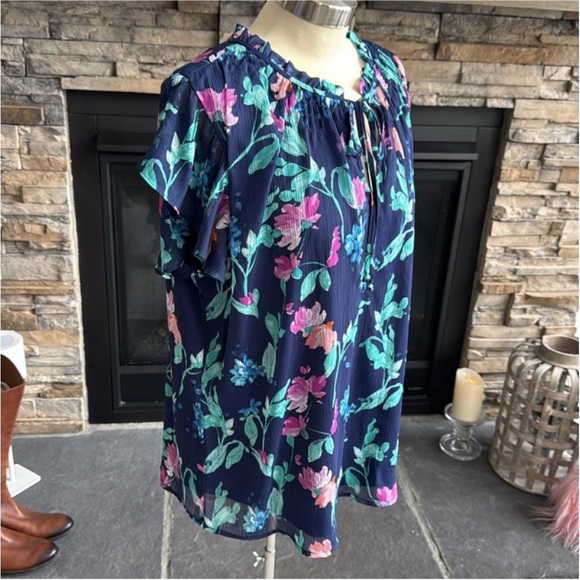 Fortune + Ivy Crystal Relaxed Blouse - Picture 8 of 9